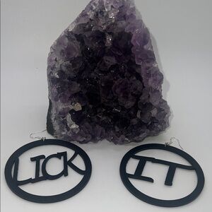 Black Statement Earrings